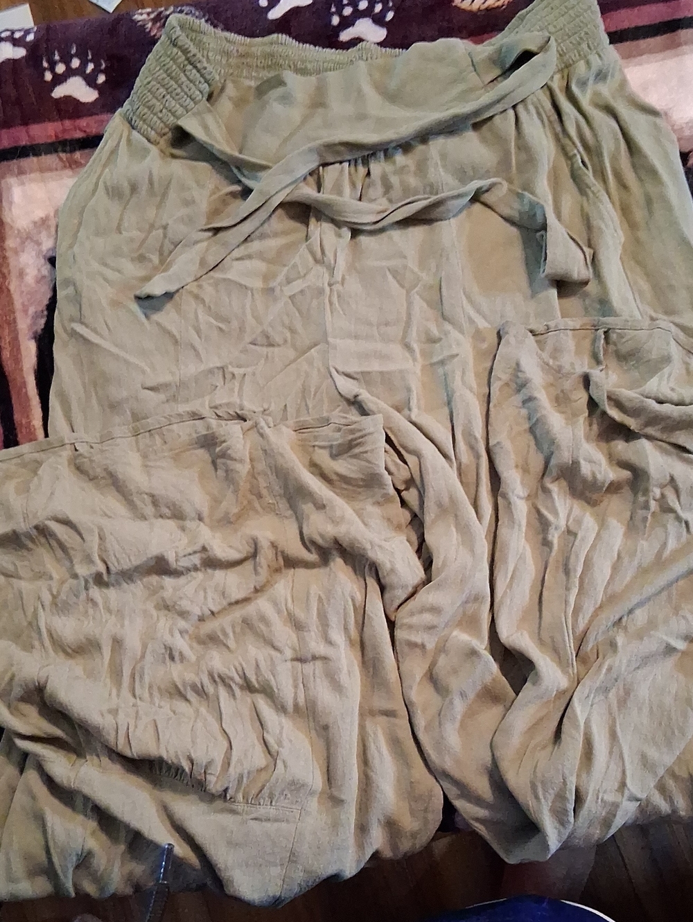 Maurices Olive Green Wide Leg Pants